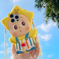 【PREORDER】3D Twinkle Twinkle Sling Phone Case For 13/14 13pm 15/16 15pro 17 17promax Pro Promax 立体可爱