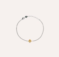 安珠 錳鋁榴石 橘色 圓形 3mm 手鍊 和諧系列 Blossom B 寶石