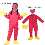 Sausage Mouth Monster Huggi Wuggi Cosplay Costumes Play Games Kigurumi Fluffy Anime Jumpsuit for Kid