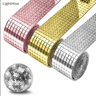 [LightHive] 4*60cm Disco DIY Acrylic Mirror Stiers Wall Stiers Self-adhesive Home Decoration Wall De