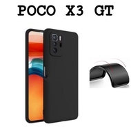 CASE POCO X3 GT SOFT CASE PREMIUM BLACK MACARON CAMERA PROTECTION CASING XIAOMI POCO X3 GT