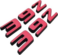 2x PartsTo 392 Emblem Nameplate for Dodge Challenger Charger GT RT SRT R/T