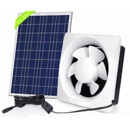 Solar exhaust fan, 20W solar panel+12 inch atmospheric flow fan with louvers suitable greenhouses
