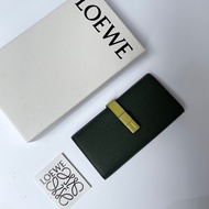 Loewe Anagram 墨綠長夾