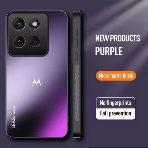 Luxury AG Glare Hard Case for Moto Signature Edge 70 pro Ultra 60 s Pro Fusion 50 Neo G87/77/67/57/4