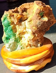 BATU BACAN DOKO ASLI SUPER BONGKAHAN CRYSTAL BODI COKLAT