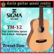 Sigma TM-12 Travel Size Acoustic Guitar Matt Finish (2 Days Delivery)