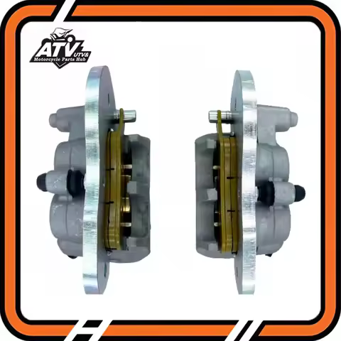 1Pair Motorcycle Brake Caliper 705601463 705601462 For Can-Am Maverick Sport Trail X3 Turbo Defender