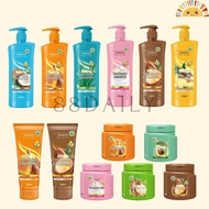 Watsons Watson Shampoo Treatment Wax Conditioner 500ml Honey Yoghurt Tea Tree Argan Avocado Coconut 