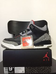 Nike Jordan 3 OG 黑水泥