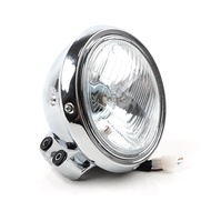 Motorcycle Chrome Headlight Head Light Headlamp for Harley 883 HONDA Steed VLX 400/600 Shadow 600 Ma