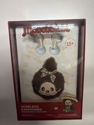 Miniso monchhichi 耳機 男仔 女仔 鏡盒 earphone