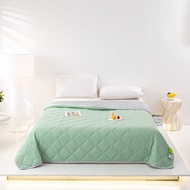 Dansunreve Thin Quilt Single/Queen/King Cooling Quilt Breathable Air-conditioning Quilt Plain Series