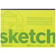 Japan MARUMAN SOHO401 Sketchbook B4 Glue Pack 100pcs