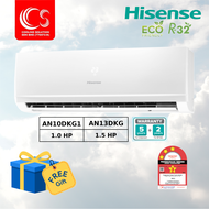 Hisense R32 DKG Series Non-Inverter Air Conditioner AN10DKG 1.0HP AN13DKG 1.5HP