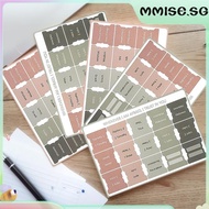 [mmise.sg] 5 Sheet Bible Index Label Sticker Bible Index Tabs Bookmark Stickers Study Tool