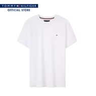 Tommy Hilfiger เสื้อยืด ผู้ชาย รุ่น MW0MW34899 YBR - สีขาว