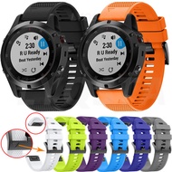 26mm Quick release smart Watch Straps For Garmin Fenix 7X 7 6 6X Pro 5X 5Plus 3HR 935 945 Strap Sili