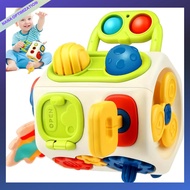 Eight sided busy ball toy, 6-month-old baby's fine motor training puzzle toy, Montessori early educa