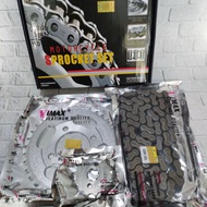 DRIVE CHAIN KIT GEAR SET / GIR GRAND MOTORCYCLE VIMAX PACKAGE