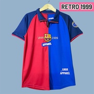 RETRO VINTAGE 1999 Jersey barcelona home 99 High Quality Grade A3
