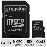 Professional Kingston 64GB Samsung Galaxy Tab A 10.1 (2016) MicroSDXC Card with custom formatting...
