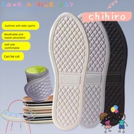 CHIHIRO 1pair Absorb-Sweat Shoes Pads, Feet Care Mesh Breathable Orthopedic Insoles, Feet Care Light