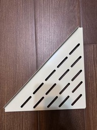 全新 金屬米色三角層架