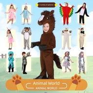 flora fauna costume kids animal costume for kids Kostum persembahan harimau kanak-kanak Halloween ku