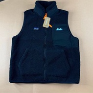 【香港現貨7日發】Patagonia刺繡logo山系拼色毛絨背心外套 4色選 男裝拉鍊口袋上衣