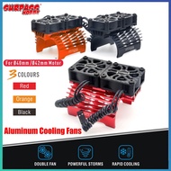 SURPASS HOBBY 40/42mm RC Motor Cooling Fan Metal Heat Sink Holder 8.4V 27000RPM For 1/8 RC Car Brush