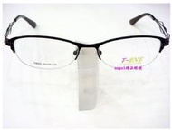 【angel精品眼鏡】┌∵☆T-ONE☆┐氣質獨特時尚感簍空鏡架9002*黑紅~下標服務詳看關於我~SYNERGY