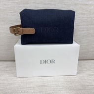 順豐包郵  Dior Beauty最新款牛仔布化妝袋