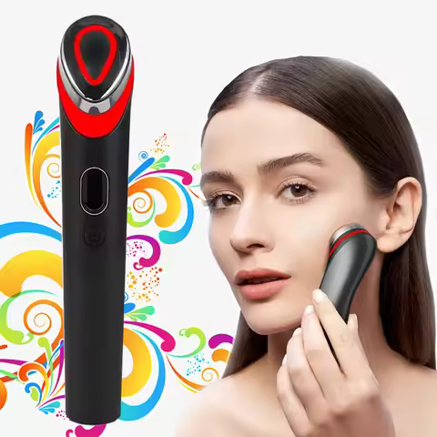 7 Colors Age-R Booster Pro Facial Skin Care Anti Wrinkle Beauty Device Microcurrent Lift Massager Ho