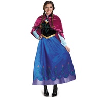 Halloween Cosplay Costume - Adult Anime Princess Anna Dress | Frozen