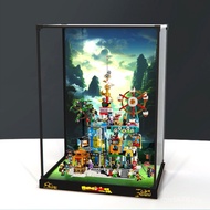 Storage Storage Box Alloy Xiaoxia Monkey King Model Frame Suitable for 80054 Building Block City Leg