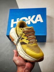 💜Hoka One One Skyline-Float X Yellow shoes