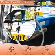 [WQF]3Pcs/Set Passenger Princess Car Sticker Self-adhesive Universal SUV Auto Rearview Mirror Letter Decoration Decal Car Interior Accessories