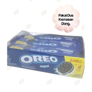 OREO - (1 PACK 12 PCS) OREO 38gr Biskuit Coklat Vanila Stawberry Ice Cream Blueberry Snack Anak Mura