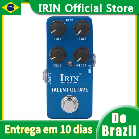 IRIN Electric Guitar Effect RS-19 Talent Octave Effect Pedal True Bypass Mini Single Guitar Pedal Gu