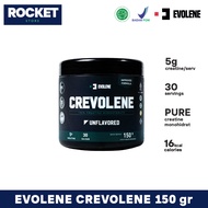 Evolene Crevolene Creatine Monohydrate MESH 200 HPLC Tested 30 & 60 Servings