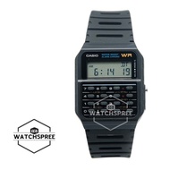 [Watchspree] Casio Calculator Black Resin Band Watch CA53W-1Z CA-53W-1Z