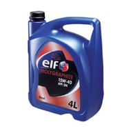 Elf Minyak Enjin Molygraphite 15W40 (4L) or (5L) 引擎润滑油 ELF Molygraphite Engine Oil 15W40 (4L) or (5L