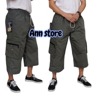 MEN'S SHORTS 7/8 CARGO PANTS MEN'S SHORTS