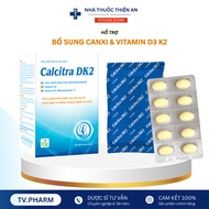 CALCITRA DK2 - BOX OF 50 TABLETS - SUPPLEMENT CALCIUM, VITAMIN D3, K2, SUPPORTS BONE AND JOINTS