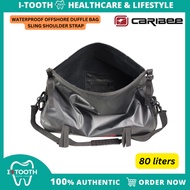 CARIBEE Expedition 80L Waterproof Kit Bag Offshore Bag Waterproof Duffle Bag Sling Bag