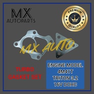 TURBO GASKET SET MITSUBISHI TRITON 3.2 16V DOHC ENGINE MODEL 4M41T