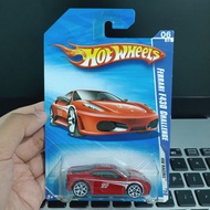 HW Diecast Hot Wheels Ferrari F430 Challenge Red 2010 Racing US CardHW
