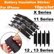 10pcs Battery Insulation Sticker iPhone 12 13 14 X XS XR Protection Tube Cells Replace Wrapping Adhesive
