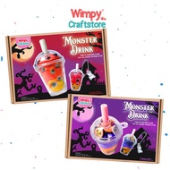 GANTUNGAN Wimpy DIY Monster Drink Halloween Keychain DIY Keychain